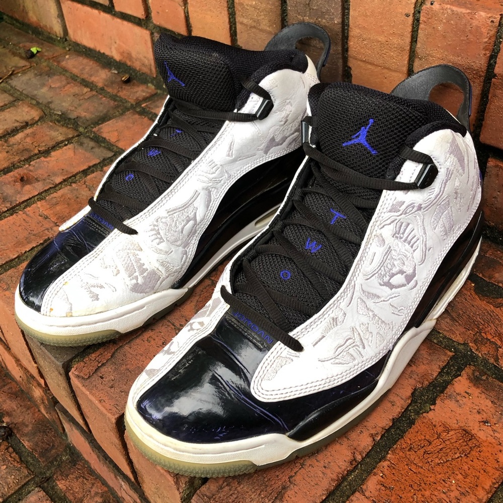 JORDAN Dub Zero Concord Mens size 11.5 Leather Sneakers